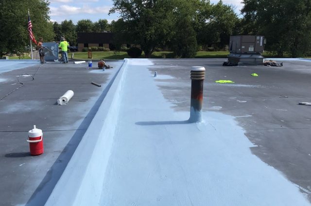 commercial roof restoration exton, pa