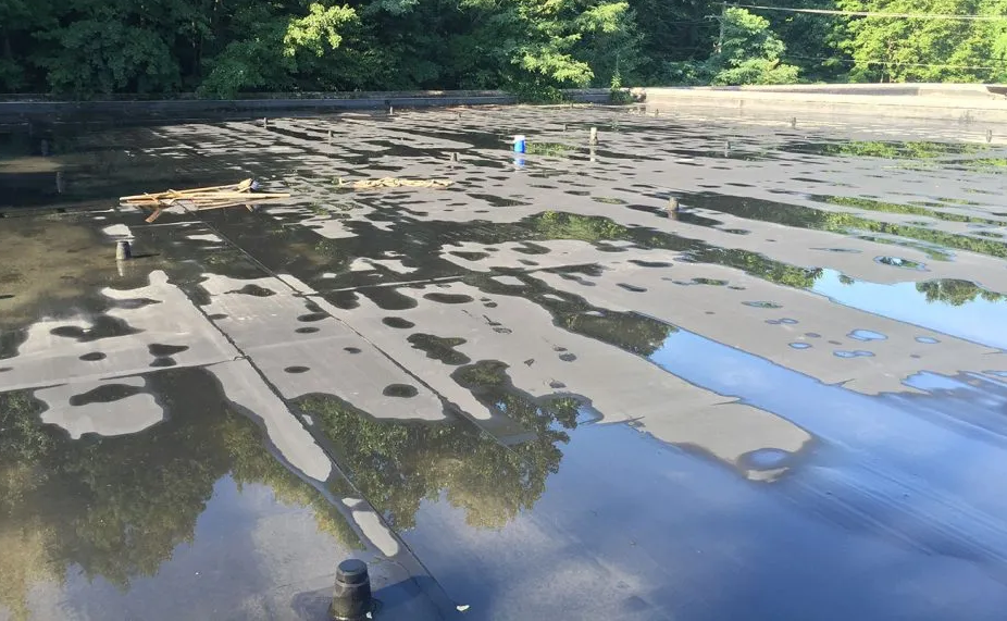 how to repair a rubber roof
