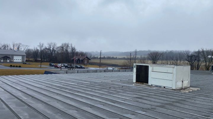 Condensation on Metal Roof