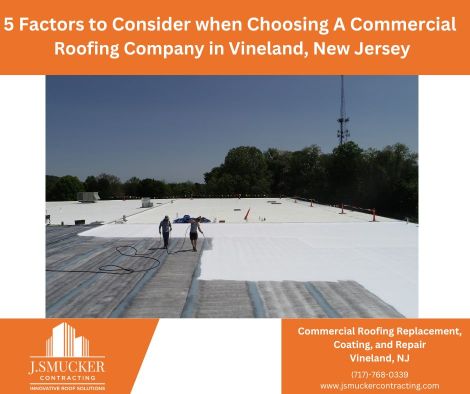 commercial roofing Vineland, new jersey