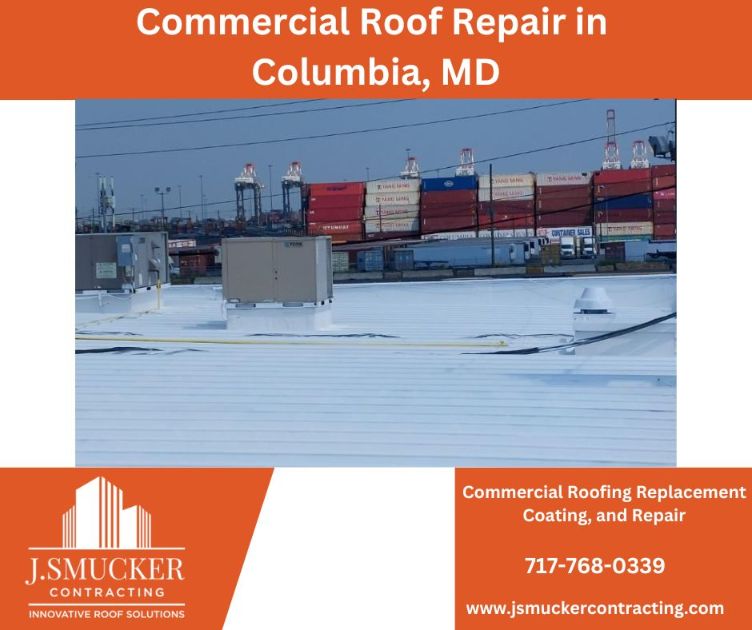 commercial roof repair Columbia, md
