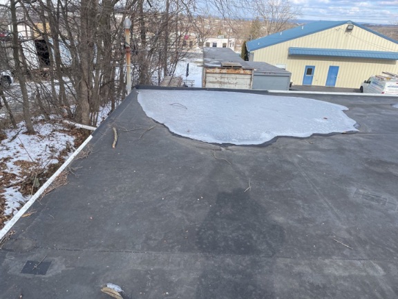 winter weatherization commercial roof