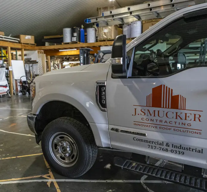 J. Smucker Contracting fleet truck