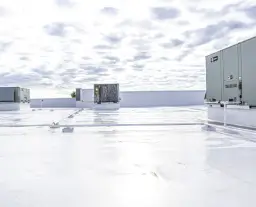 New TPO Roofing system
