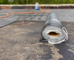 modified bitumen roll, service block